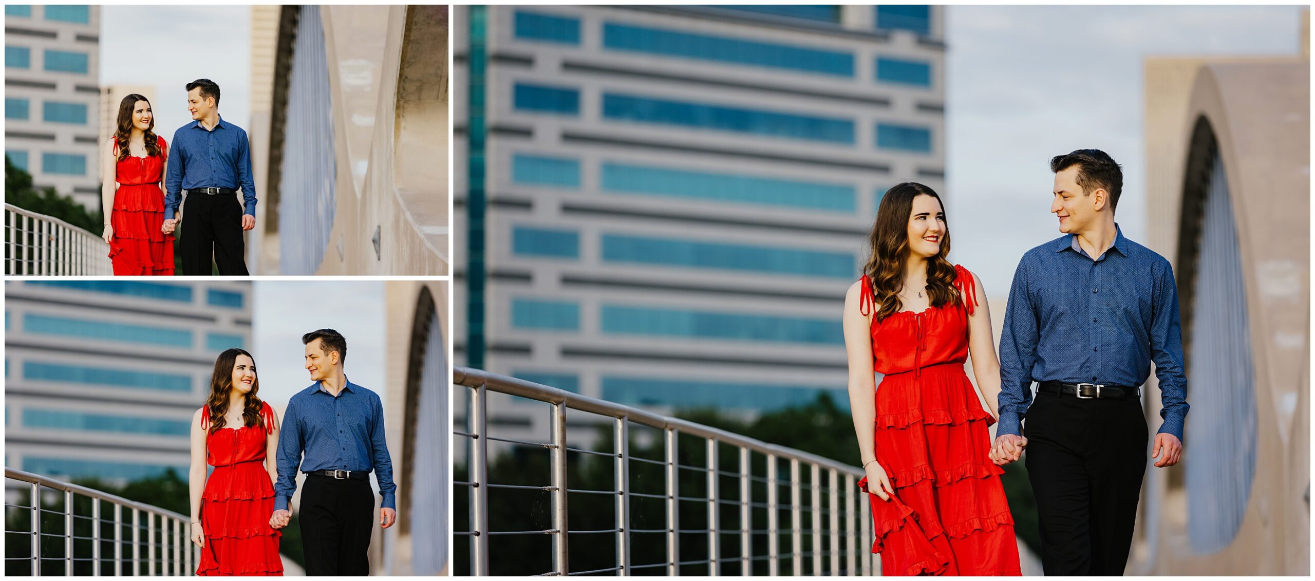 Engagement photographer in Fort Worth