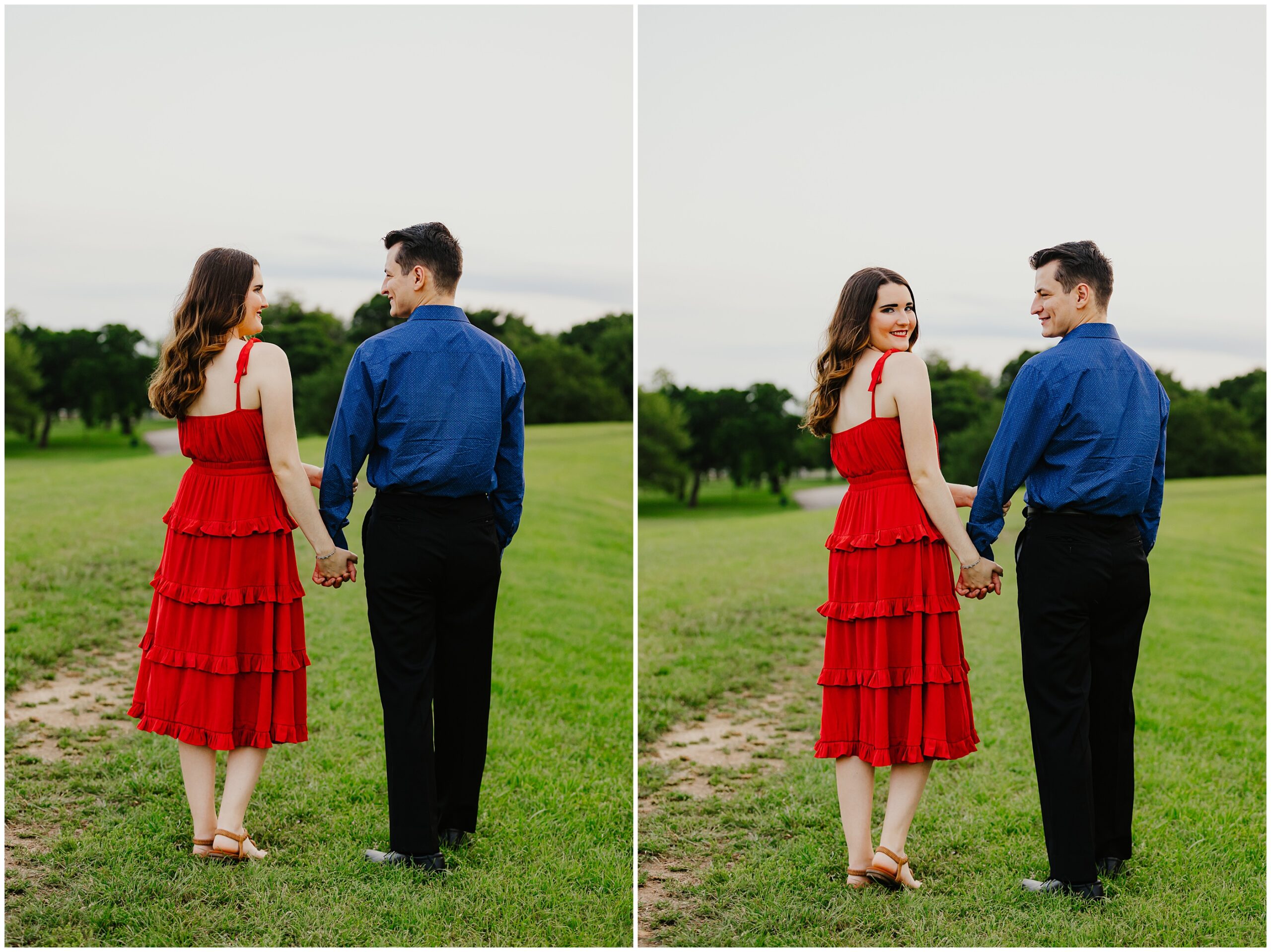 Engagement photographer in Fort Worth