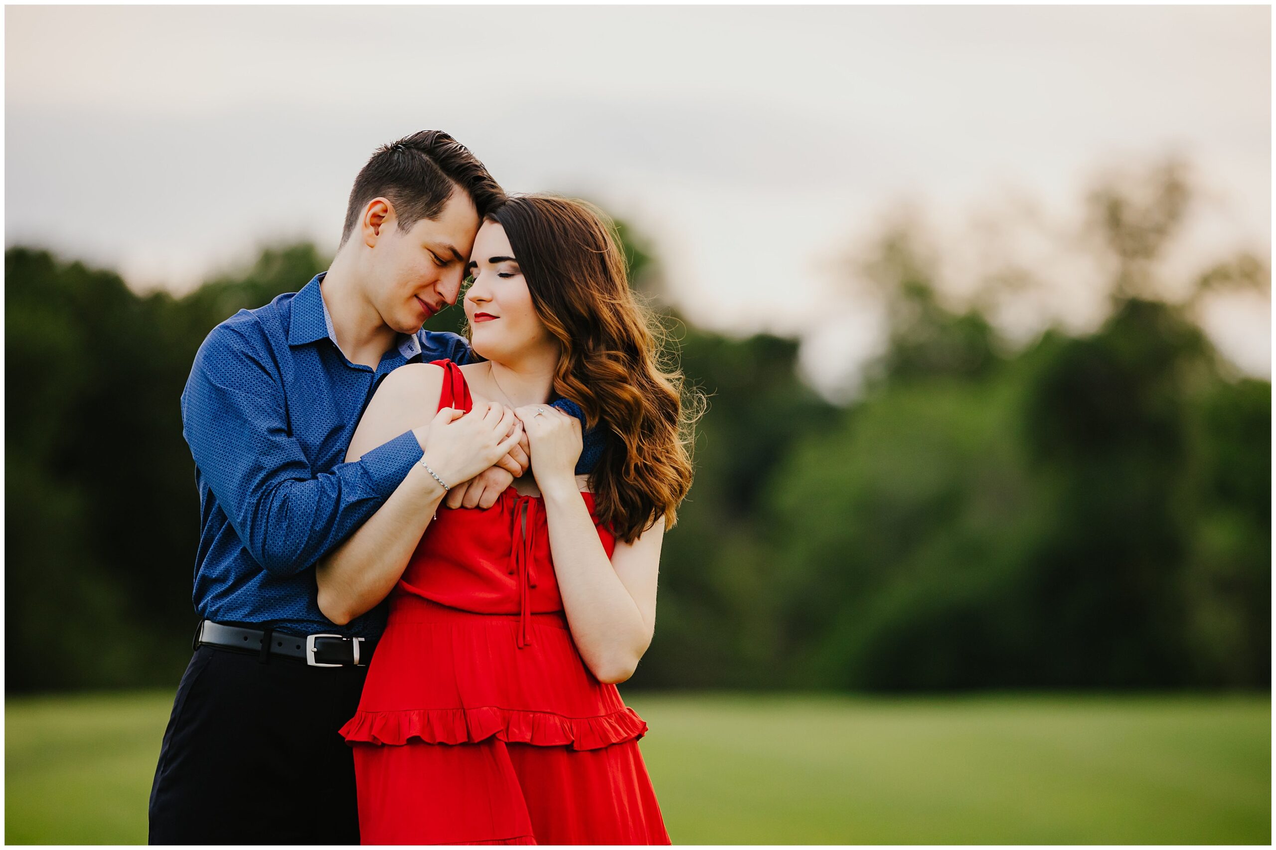 Engagement photographer in Fort Worth